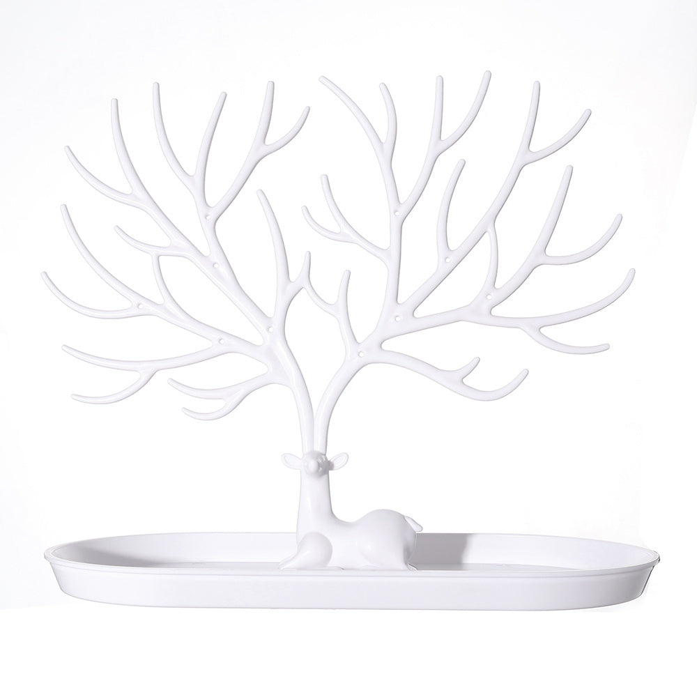 Deer Jewelry Display Stand with Drawer