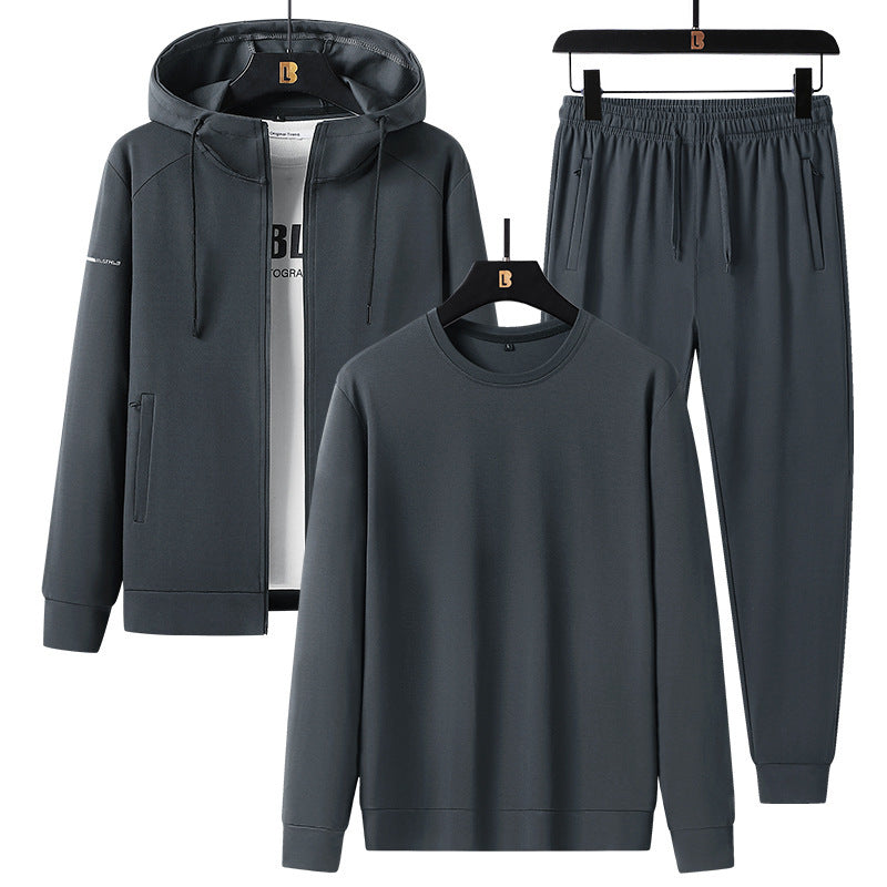 Spring And Autumn Men's Sports And Leisure Suit