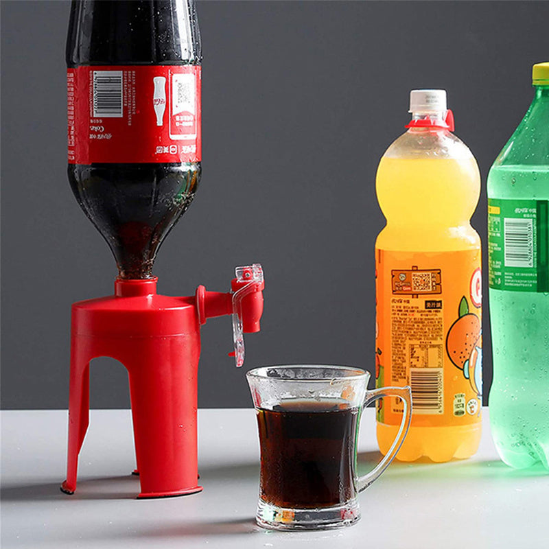 Upside Down Soda Dispenser Water Bottle Gadget