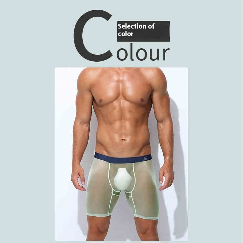 Plus Size Ice Mesh Sports Underwear
