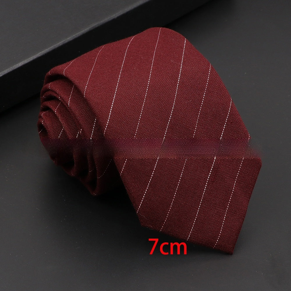 Woolen Korean Casual Necktie Accessories