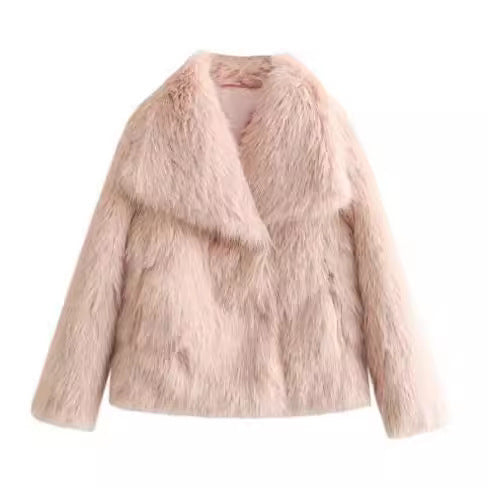 Women's Faux Fox Fur Jacket
