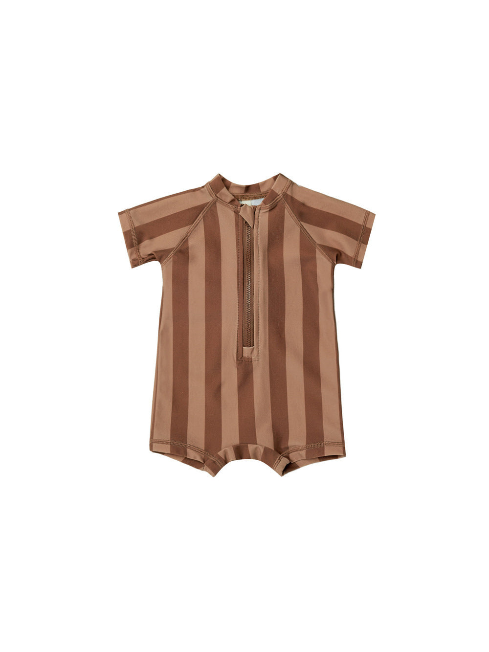 Boys And Girls Baby Short Sleeve Quick-drying Printing One-piece Swimsuit