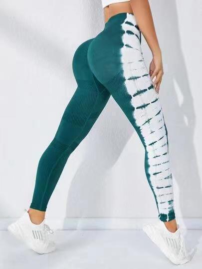 Tie-Dye Seamless Yoga Pants