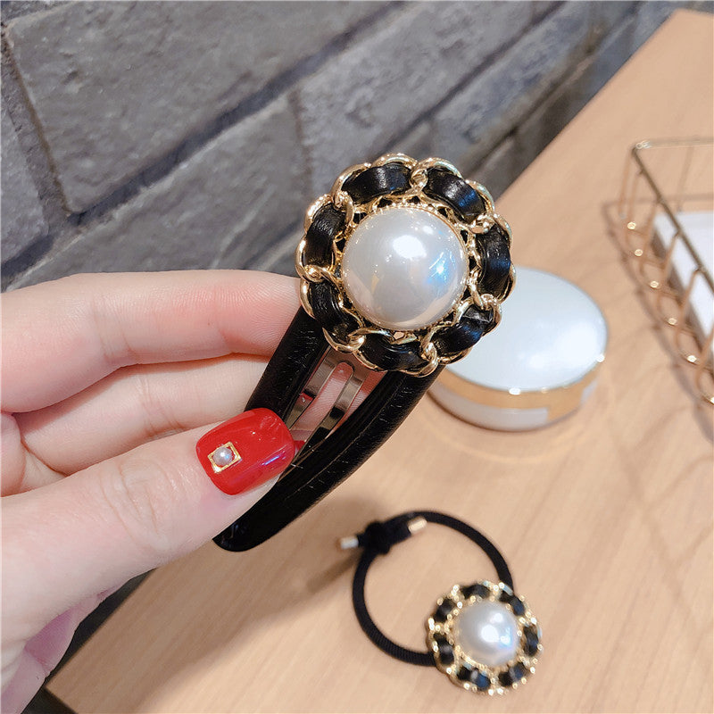 Spring Fragrance Pearl Hair Clip