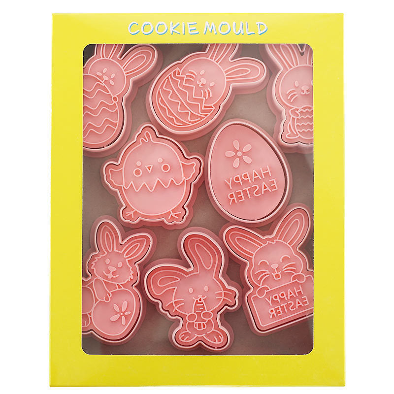 Easter Bunny Cookie Mold Egg Press