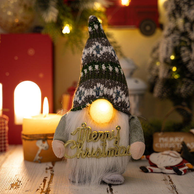 Creative Christmas Nose Decoration, Lights