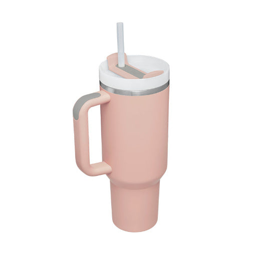 Personalized Stainless Steel Insulated Travel Mug with Handle