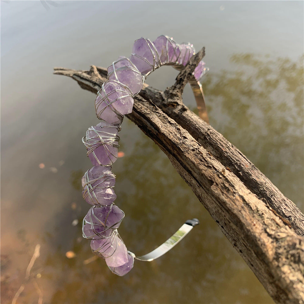 Quartz Crystal Wedding Crown