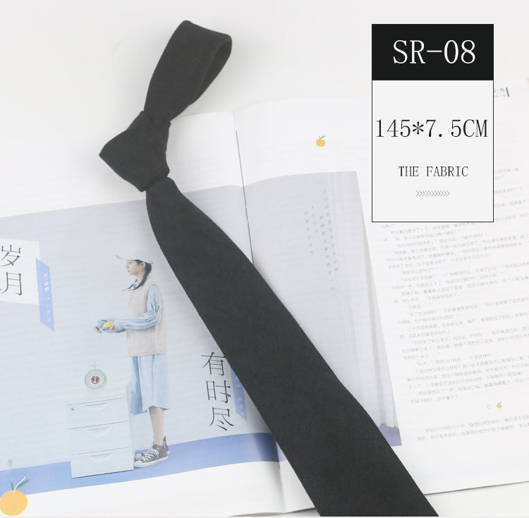 Korean Style Casual Suede Macaron 7cm Hand Tie