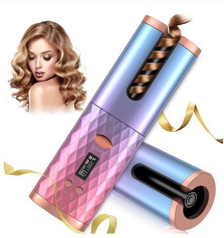 Portable Rechargeable Auto Hair Curler