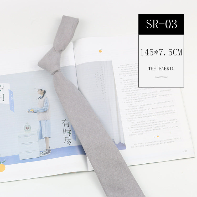 Korean Style Casual Suede Macaron 7cm Hand Tie