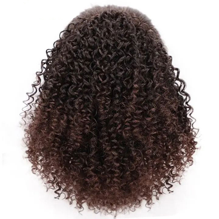 African Drawstring Small Curly Wig