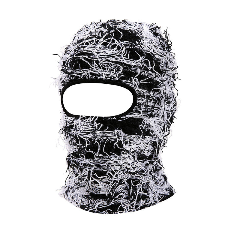 Camouflage Knitted Balaclava Wool Hat