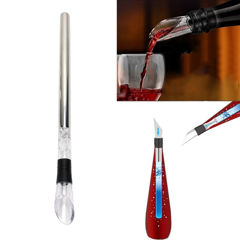 Stainless Steel Wine Bottle Cooler Chilling Stick