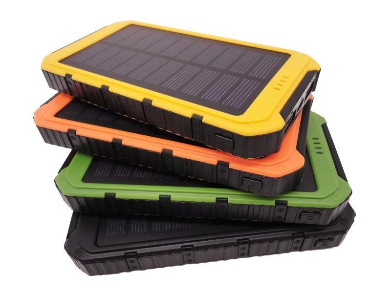Solar Portable Power Bank Three-Proof Large Capacity