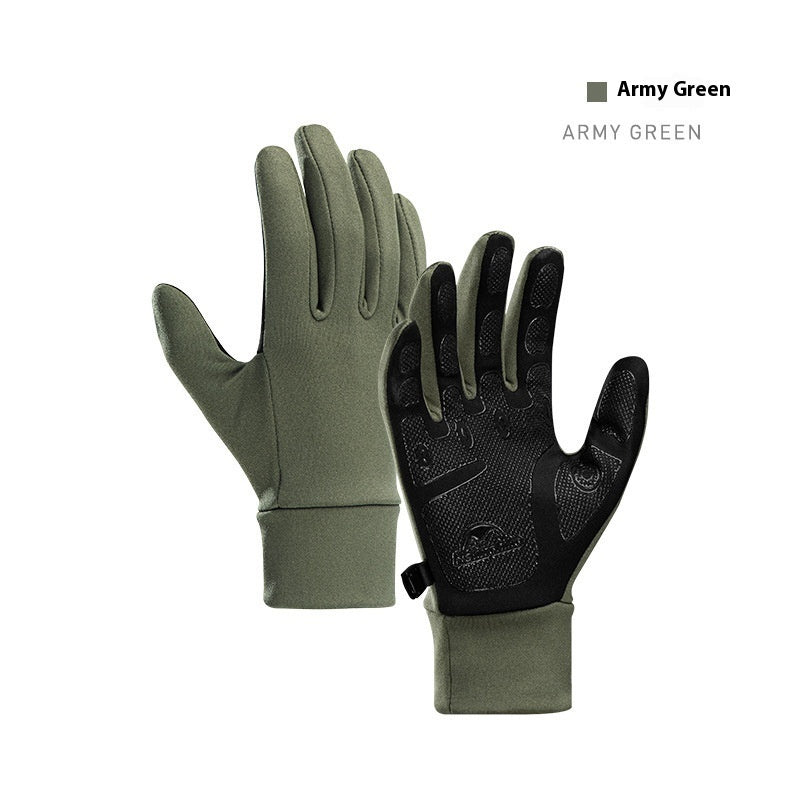 Outdoor Touch Screen Non-slip Full Finger Gloves