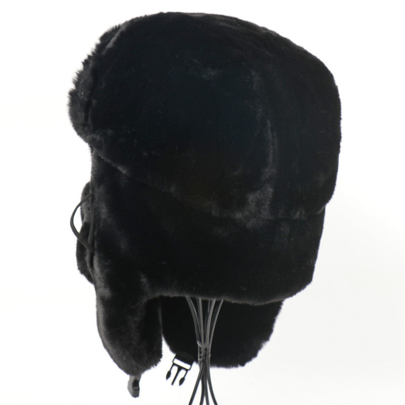 Ushanka Imitation Rabbit Fur Earmuffs Hat