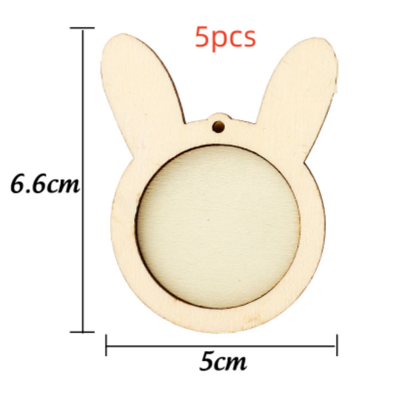 Wooden Mini Embroidery Frame Ornament
