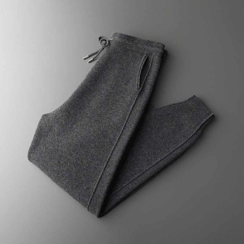 Men's Thick Wool Harem Pants