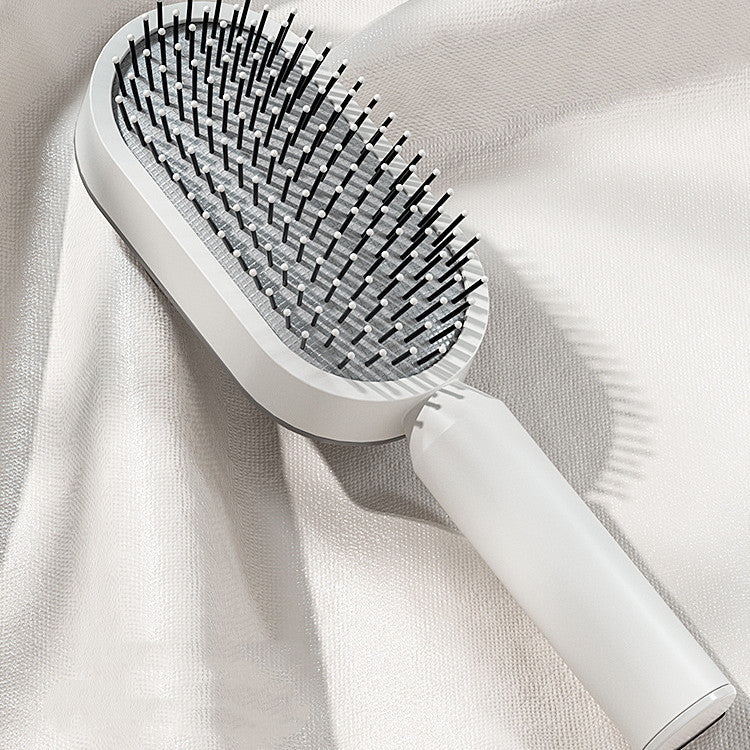 Self Cleaning Hair Brush One-key Airbag Massage
