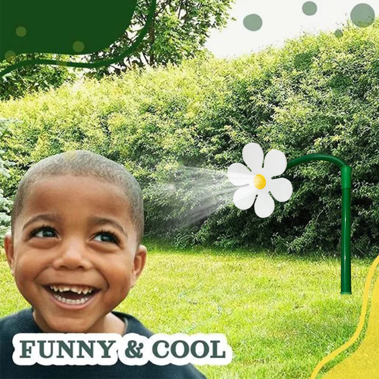 Adjustable Sunflower Garden Sprinkler Tool