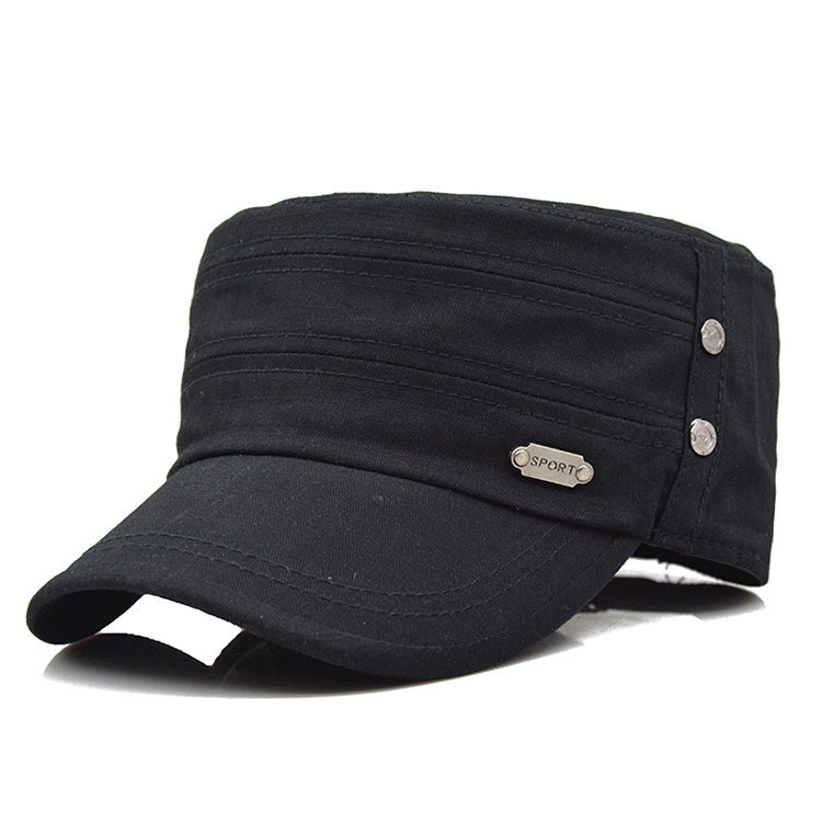 Spring Summer Flat-top Cap Thin Stylish Men Women