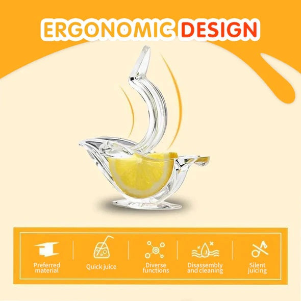 Manual Lemon Juicer Bird Shape Squeezer
