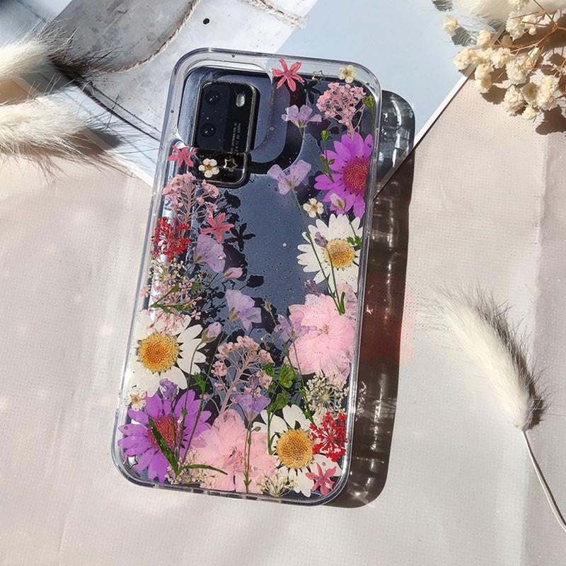 Apple Lilac Flower Drop-Proof Phone Case