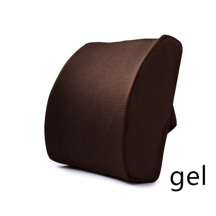 Breathable Ice Mesh Memory Foam Car Waist Cushion