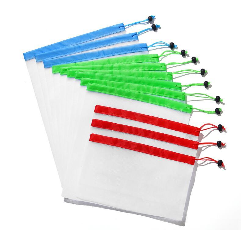 Multi-functional Mesh Fruit & Vegetable Bag Set