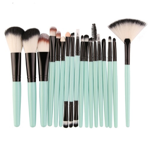 MAANGE 18-Piece Makeup Brush Set with Fan Brush – eBay Hot Seller
