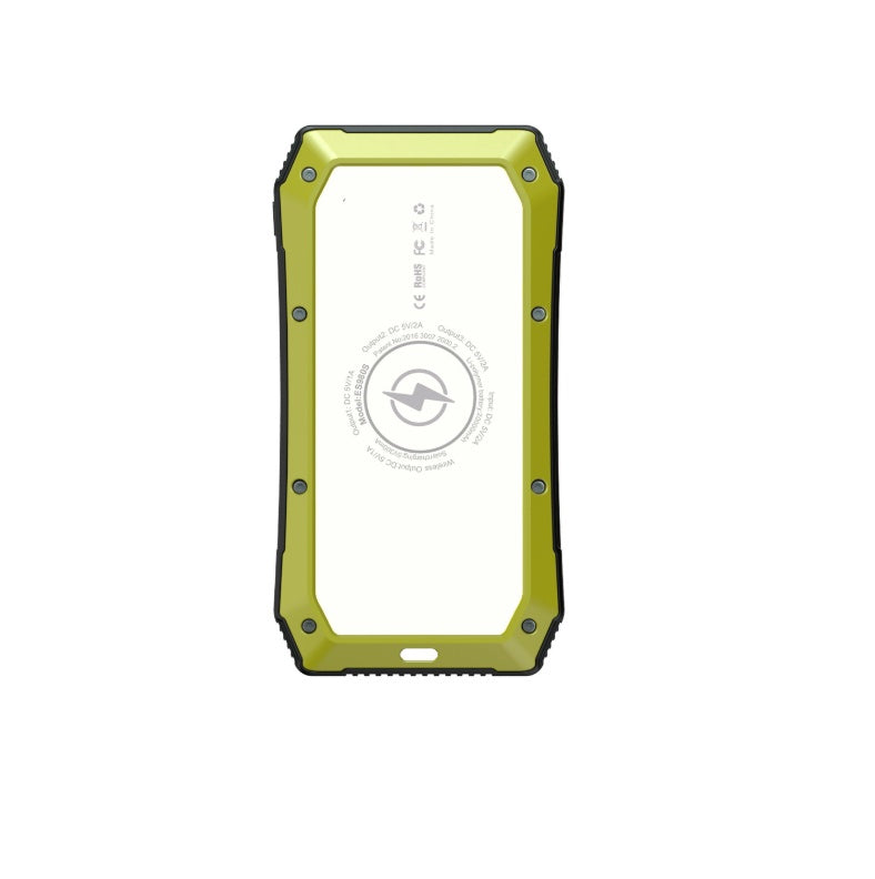 Wireless Solar Power Bank Phone Torch