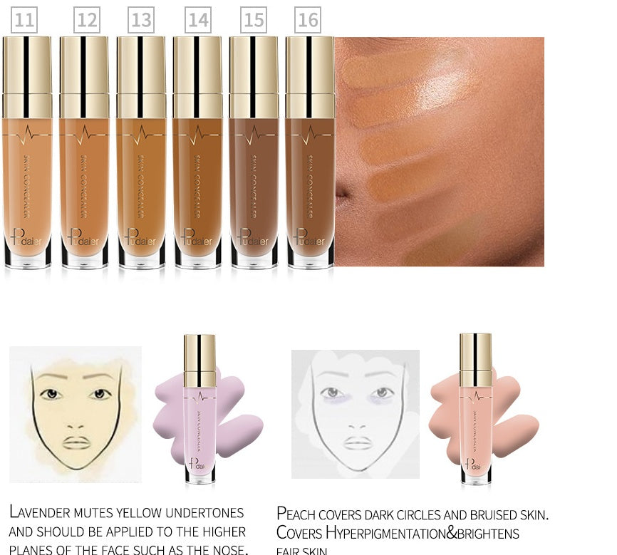 Pudaier Moisturizing Foundation - Long-lasting Concealer