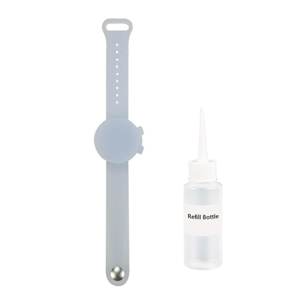 Outdoor Silicone Hand Sanitizer Bracelet Dispenser