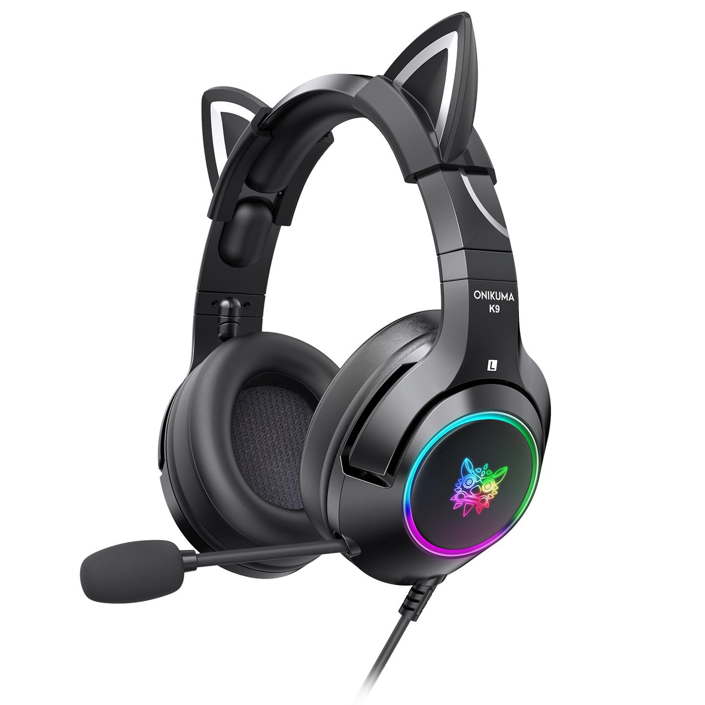 Head Mounted Wired Gaming Headset for Girls