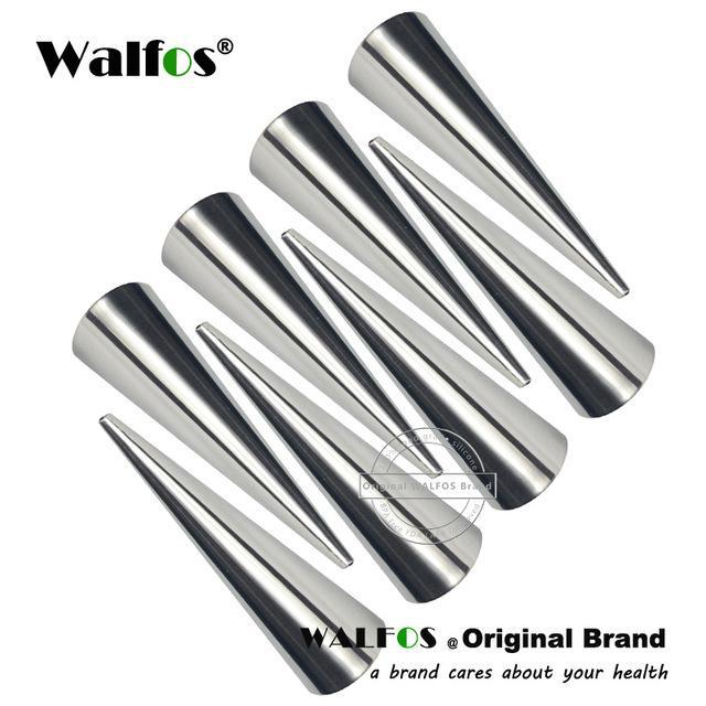 8 Pieces Stainless Steel Cannoli Baking Molds