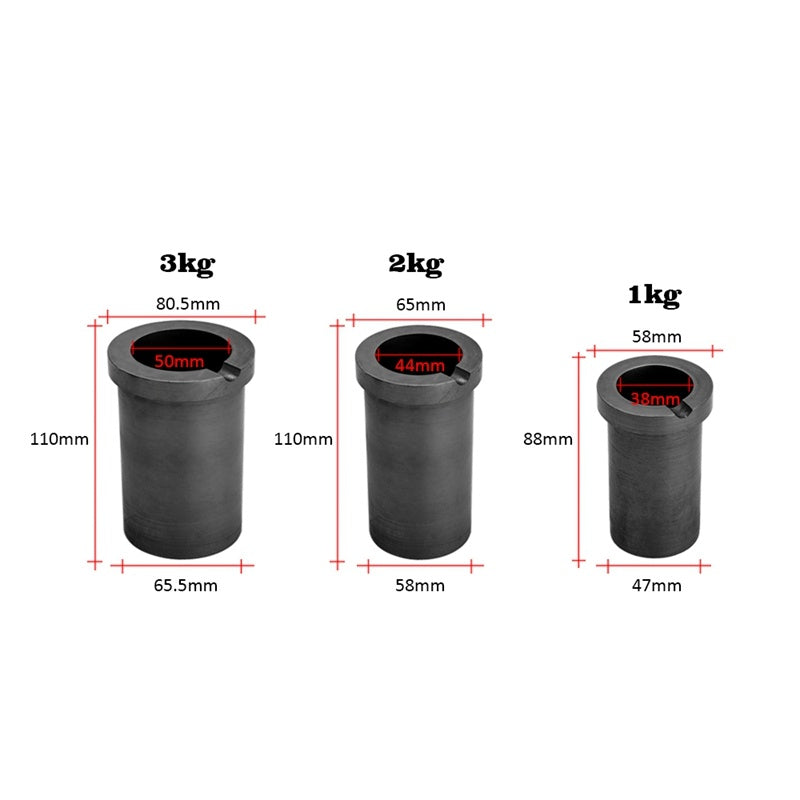 High Temperature Resistant Graphite Crucible