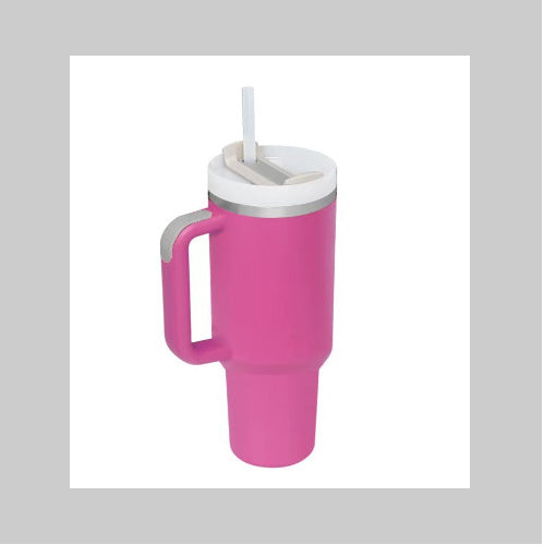 Personalized Stainless Steel Insulated Travel Mug with Handle