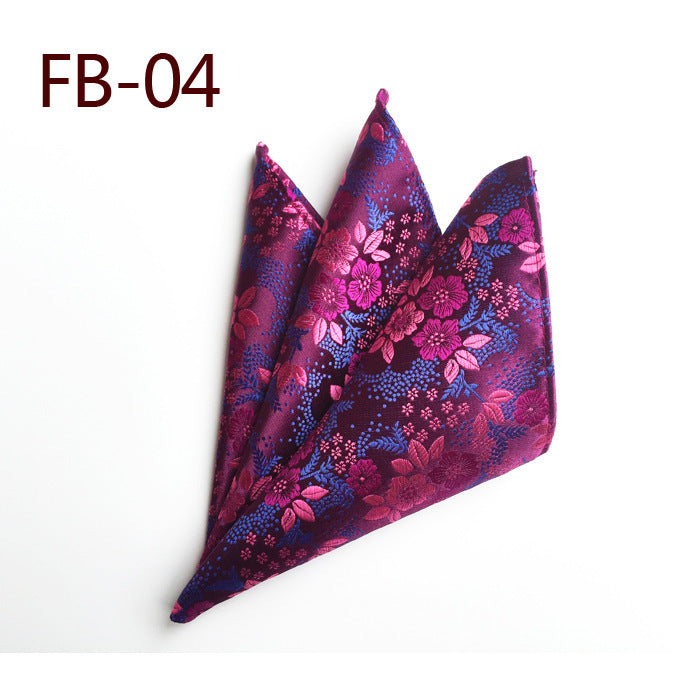 British Business Polyester Yarn Jacquard Small Towel