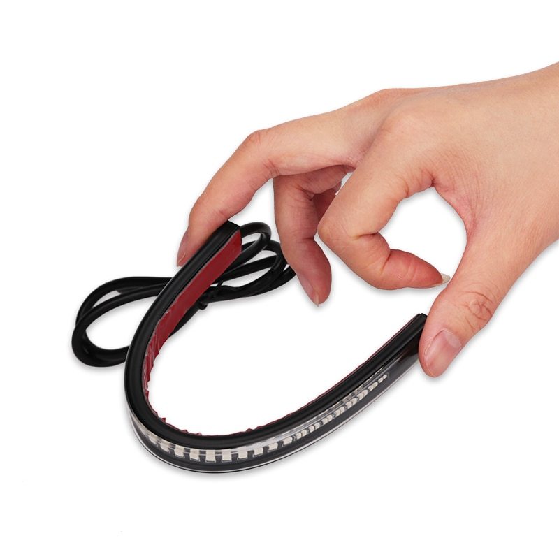 Universal Flexible LED Strip Tail Brake Turn Signal Light