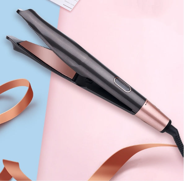 Professional 2-In-1 Hair Straightener Crimper Comb