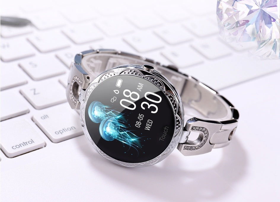 Women's Fashion Smart Watch Waterproof Fitness Tracker
