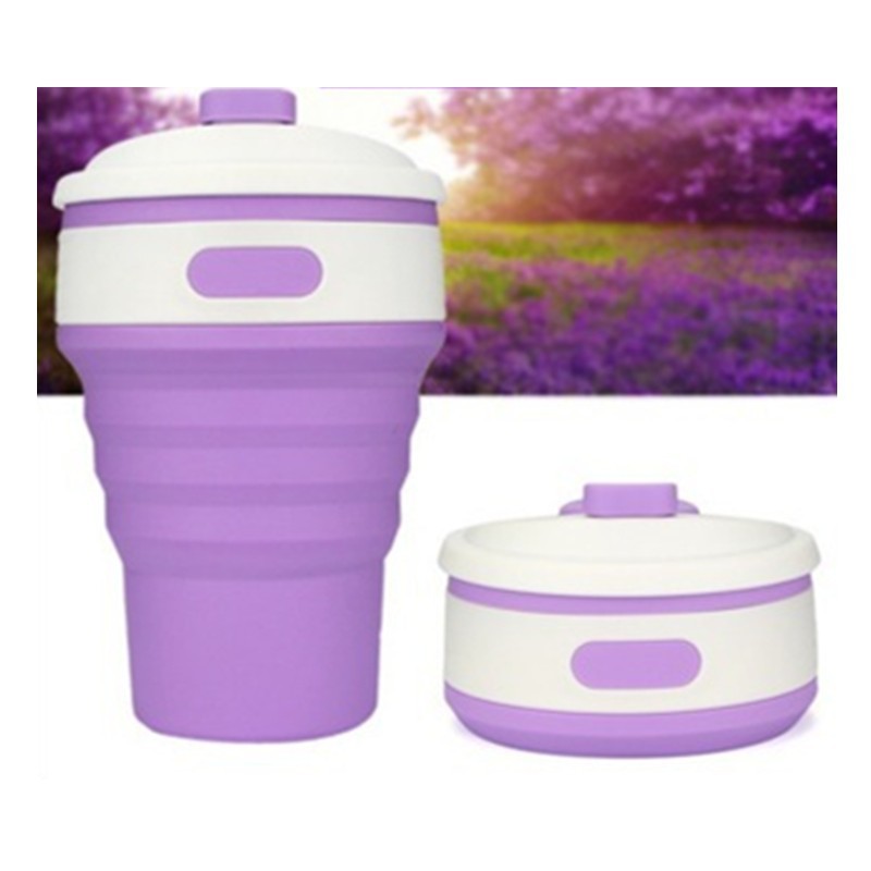 Collapsible Silicone Coffee Mug Travel Cup BPA-Free