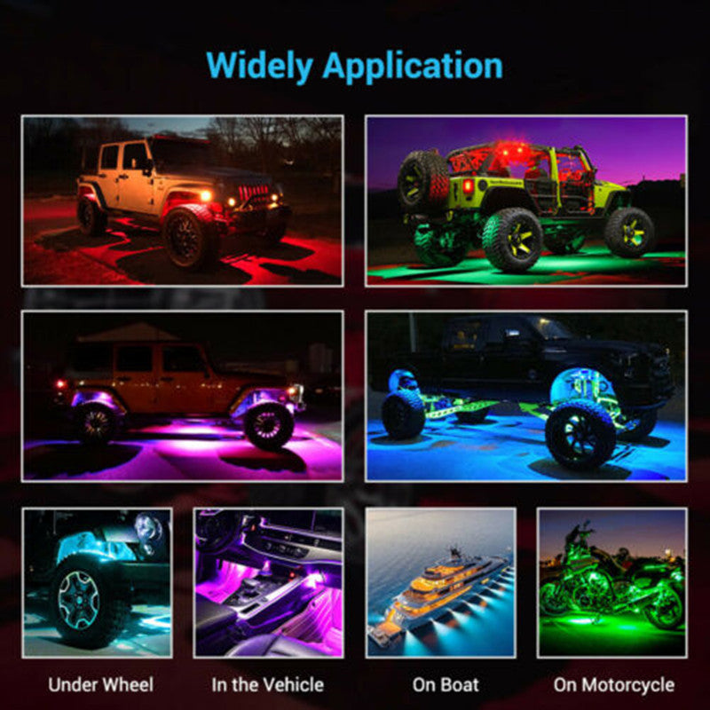 APP Control Decorative Lights for Car and Motorcycle