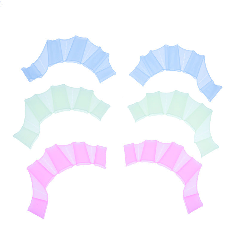 Unisex Frog Swim Flippers & Webbed Gloves