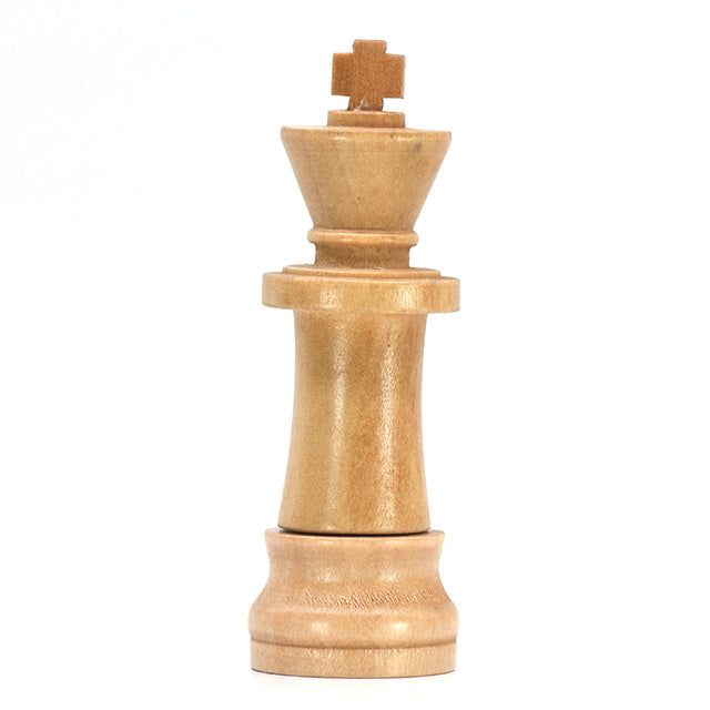Wooden Chess King USB Drive