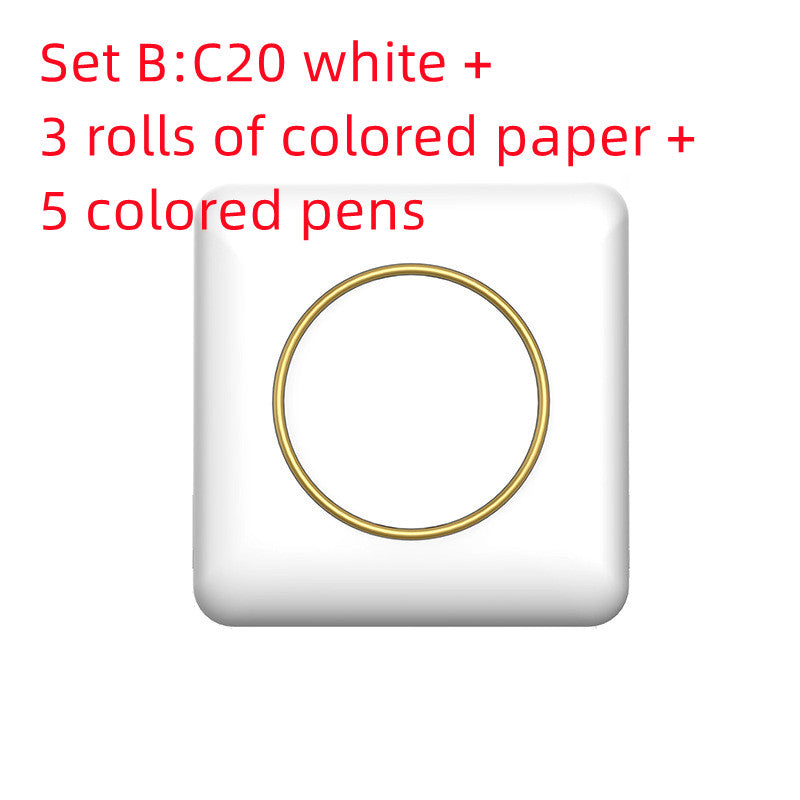 Mini Bluetooth Thermal Label Printer