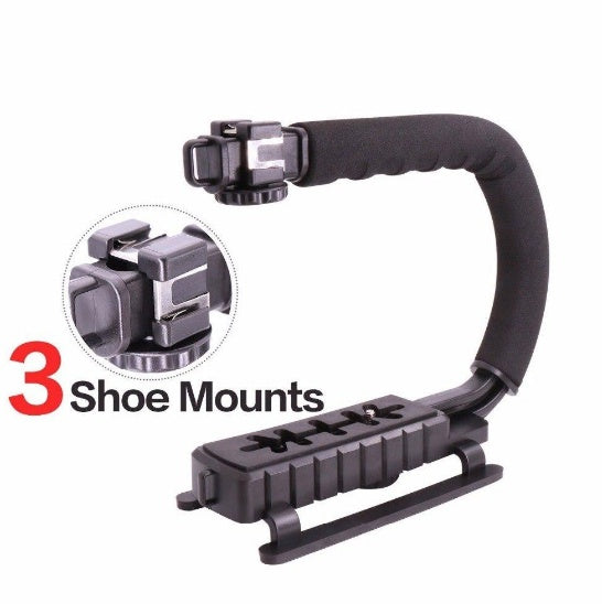 Compatible With Apple, Ulanzi Handheld Smartphone Video Rig Case For Samsung,Phone Rig Stabilizer For Live Stream Youtube Filmmaking Vlogger