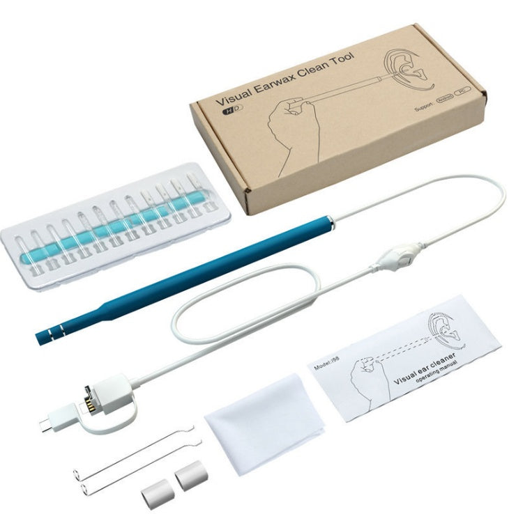 Safe High-Definition Visual Earpiece Endoscope